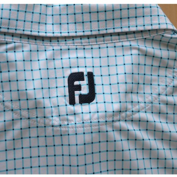 FootJoy Golf Short Sleeve Polo Athletic Shirt Size L - Picture 5 of 5